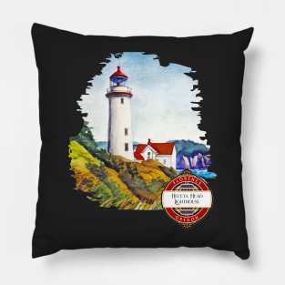 Heceta Head Lighthouse Oregon Pillow