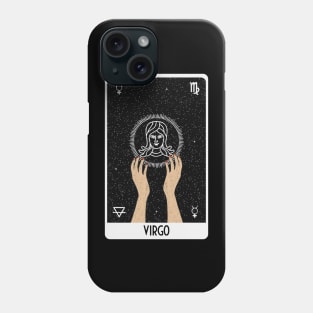 Virgo Tarot Card Phone Case