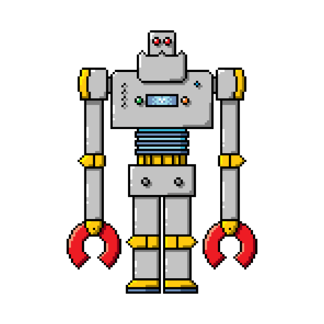 Pixel Robot 145 by Vampireslug