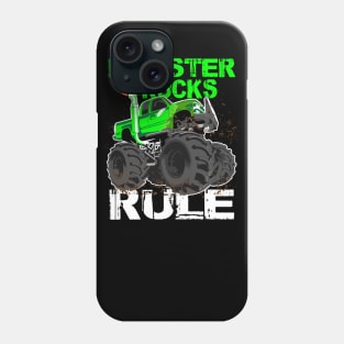 Vintage Monster Truck Lover This Is How I Roll Funny Gift Phone Case