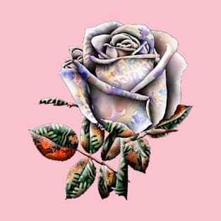 Watercolor Rose T-Shirt