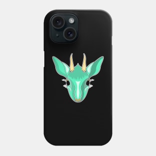 cyan kirk dik dik face cartoon Phone Case