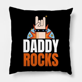 Daddy Rocks Pillow