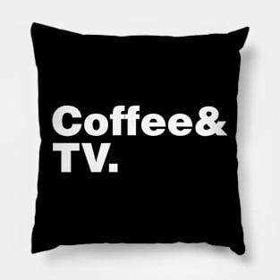 Coffee and TV Pillow