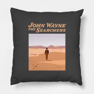 The Searchers Ending Illustration Pillow