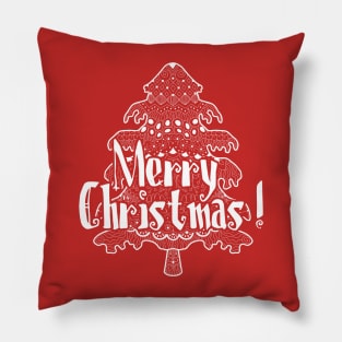 Merry Christmas - Tree Pillow