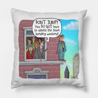 Don't Jump! Pillow