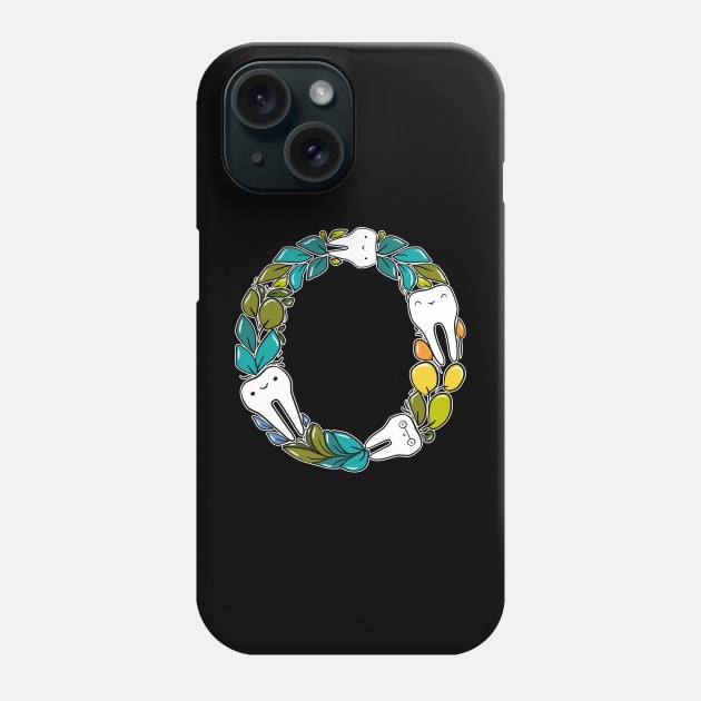 Letter O Phone Case by Happimola