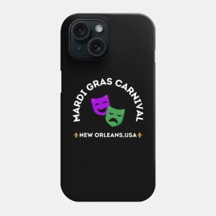 Funny Mardi Gras Carnival New Orleans Phone Case