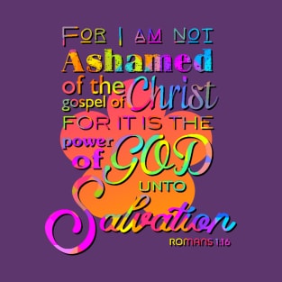 Not Ashamed of the gospel T-Shirt