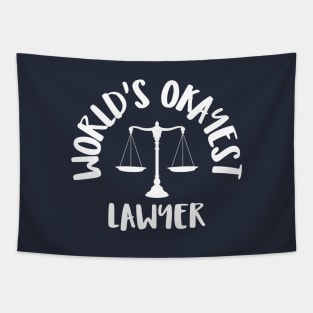 world's okayest lawyer Tapestry