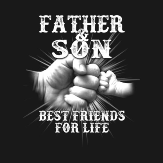 Download Friends Fist Bump Dad Father's Day Shirt - Father Son - T ...