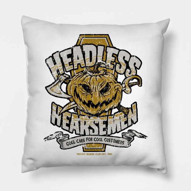 Headless Hearsemen Pillow by heartattackjack