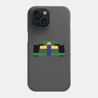 Formula racing driver - Brazil Phone Case