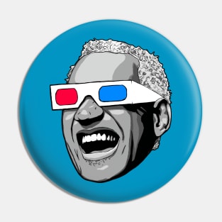 3D Ray Charles Pin