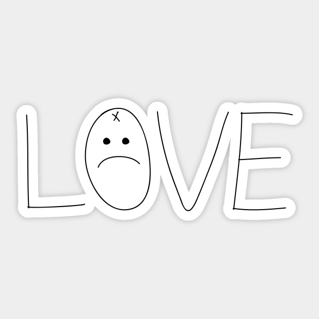 Love Lil Peep Lil Peep Sticker Teepublic
