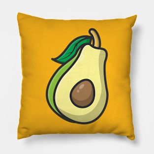 avocado fruit Pillow