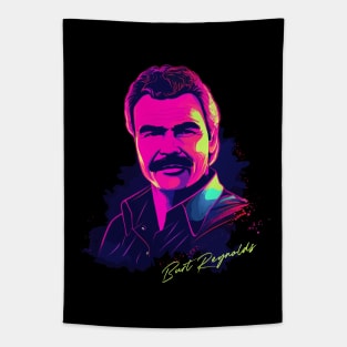 Burt Reynolds - 80s Vintage Style Design Tapestry