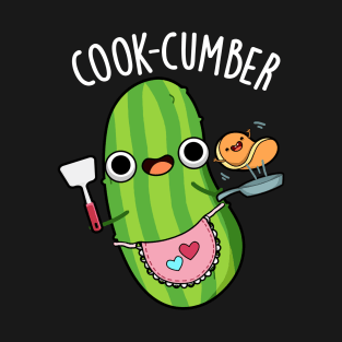 Cook-cumber Funny Cucumber Pun T-Shirt