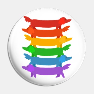 Pup Stack Pride Pin