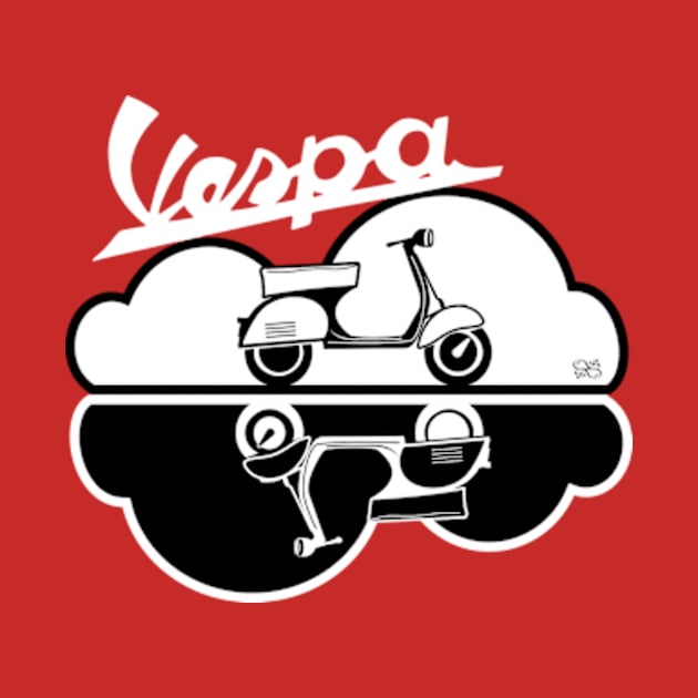 Vespa yin yang by sisidsi