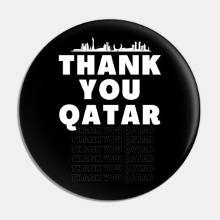 Thank you Qatar, Qatar Pin