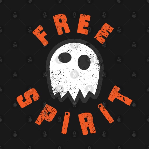 Hipster Ghost Free Spirit by Commykaze