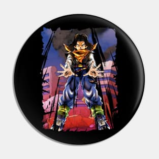 ANDROID 17 MERCH VTG Pin