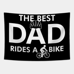 Cycling Dad Best Dad Gift For Cycling Dads Fathers Tapestry