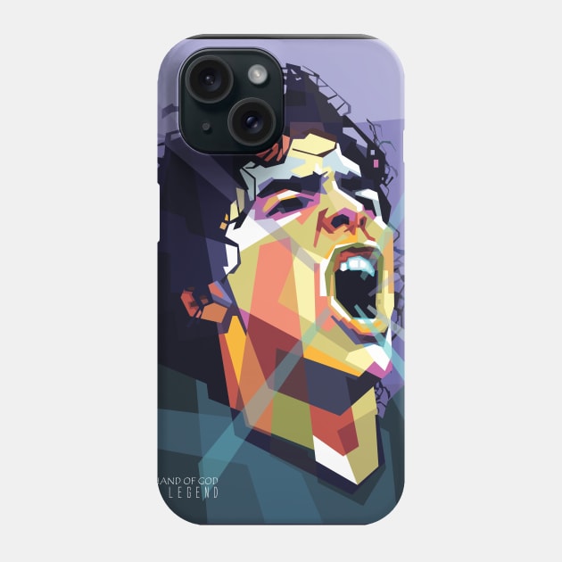 The Hand of God Phone Case by Alkahfsmart