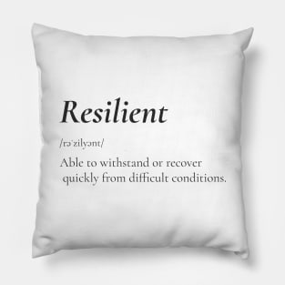 Resilient Pillow