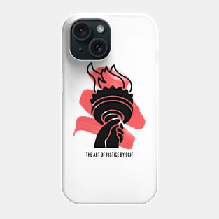 Art of Justice Torch Phone Case