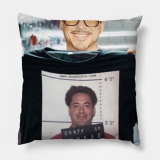 The same Robert Downey Jr pic photoshopped everywhere 2 Pillow