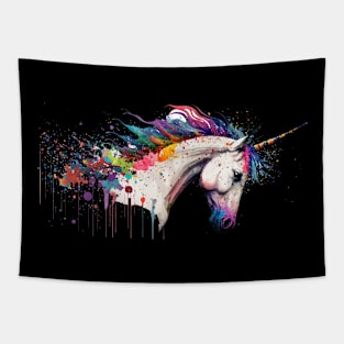 Rainbow Uincorn Tapestry