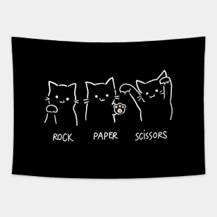 Rock Paper Scissors Tapestry