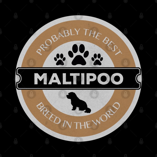 Maltipoo Logo by RAADesigns