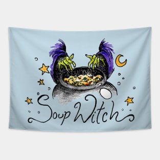 Soup Witch Tapestry