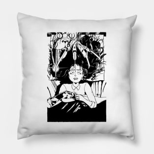 Junior High Horrors issue 4 b/w Pillow