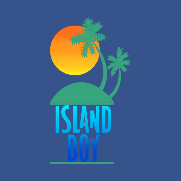Island Boy Palm Tree Florida by xenotransplant