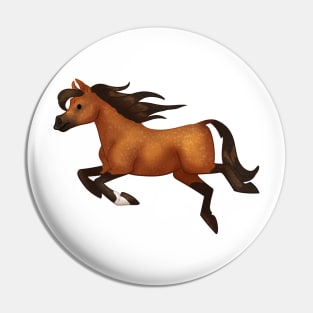 Cozy Arabian Horse Pin