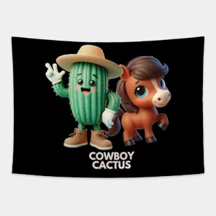 COWBOY CACTUS Tapestry