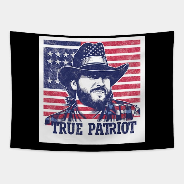 Toby Keith True Patriot Tapestry by MercurialMerch