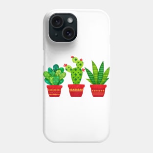 Cute Cactus Drawing Desert plant Phone Case