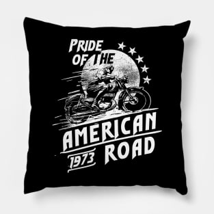 Pride of the amrican road Pillow