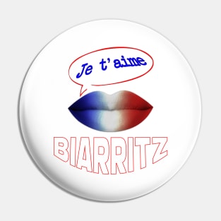 FRANCE JE TAIME BIARRITZ Pin