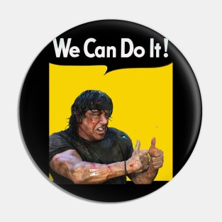 We can do it! stallone Pin