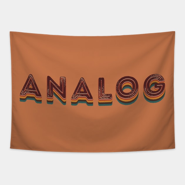 Analog Engineering Retro Tapestry by Analog Designs