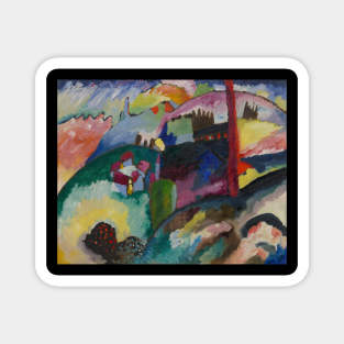 Wassily Kandinsky Abstract Art Magnet