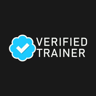 Trainer Verified Blue Check T-Shirt