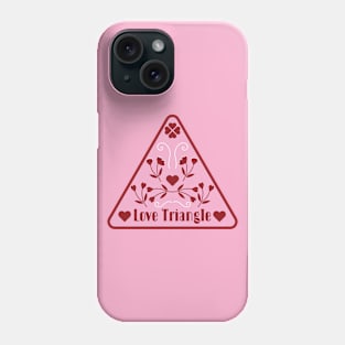 Love Triangle | Book Tropes | Book themed Phone Case